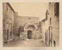 Volterra: borgo s. Alessandro visto verso Porta dell'Arco