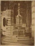 Siena: battistero di s. Giovanni Battista: fonte battesimale