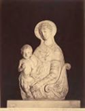 Empoli: prov[incia] di Firenze: galleria della chiesa Collegiata: la Madonna col Bambino Gesù