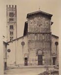 Lucca: chiesa di s. Frediano: facciata