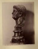 Firenze: galleria Uffizi: Claudio Domiziano Nerone: busto in marmo