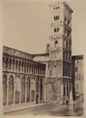 Lucca: campanile della chiesa di s. Michele in Foro