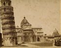 Pisa: parte posteriore della cattedrale e il campanile