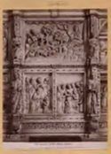 Arezzo: cattedrale: un dettaglio della parte posteriore dell'altare maggiore