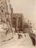 Orvieto: una porta della Rocca detta di s. Martino: (15. secolo)