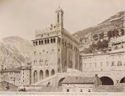 Gubbio: palazzo dei Consoli visto dal campanile di s. Giovanni