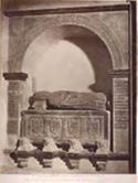 Assisi: chiesa inferiore di s. Francesco: monumento a Blasio di Fernando duca di Spoleto: (14. secolo)