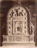 Bolsena: cattedrale s. Cristina: altare di Luca Della Robbia