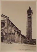 Verona: basilica di s. Zeno maggiore: facciata e campanile
