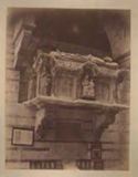 Verona: Arche Scaligere: arca pensile di Giovanni della Scala
