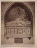 Padova: chiostro di s. Antonio: monumento di Manno Donati con l'iscrizione del Petrarca: (autore ignoto)