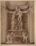 Venezia: Vergine con Bambino e santi: dettaglio: (Giov. Bellini): chiesa de' Frari