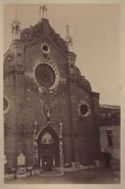 Venezia: chiesa di santa Maria Gloriosa dei Frari: facciata