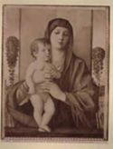 Venezia: la Vergine con Bambino: (G. Bellini R. Accademia)