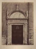 Venezia: chiesa di s. Giobbe: portale marmoreo