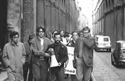 Manifestazione in favore di Rudi Dutschke, particolare: Bologna: 12 aprile 1968