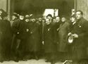 [Foto di gruppo in occasione dell'inaugurazione di un padiglione dell'ospedale Bellaria: via Altura 7, Bologna: 1930]