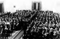 [Veduta sul pubblico dell'aula magna dell'università di Bologna: celebrazione del II centenario della nascita di Luigi Galvani: 18 ottobre 1937]