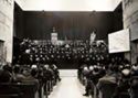 [Veduta sul primo convegno nazionale dell'irrigazione, discorso di Giuseppe Tassinari: aula magna dell'università di Bologna: 25 maggio 1940]
