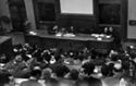 [Veduta sui relatori del XVI congresso nazionale di filosofia a Bologna: aula dell’istituto di fisiologia: 21, 22 marzo 1953]