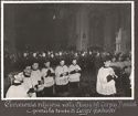 [Celebrazione della messa nella chiesa del Corpus Domini per l'apertura della celebrazione del II centenario della nascita di Luigi Galvani: Bologna: 17 ottobre 1937]