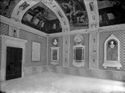 Sala di Ulisse prima del restauro, lato est: palazzo universitario, accademia delle scienze: via Zamboni 31, Bologna