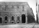 Biblioteca universitaria di Bologna, angolo via S. Giacomo e via Zamboni