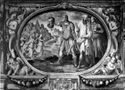 Trionfo di David: sala di Davide dopo il restauro: biblioteca universitaria: Bologna