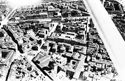Bologna: veduta aerea del quartiere universitario di levante