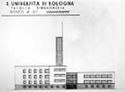 R. università di Bologna: facoltà di ingegneria: prospetto ad est