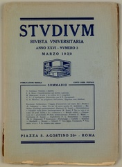 Studium (1928-1930)