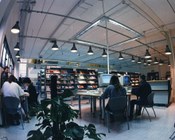 Biblioteca, sala studio
