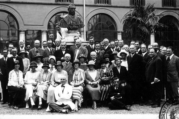 Cerimonia storica - Congresso medico Rizzoli 1924